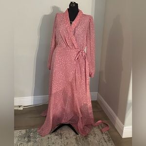 ELOQUII NWOT gorgeous flowy wrap dress